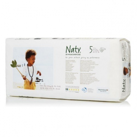 NATY Pieluchy jednorazowe no.5, 11-25 kg, 40 szt ECONOMY PACKS EKO